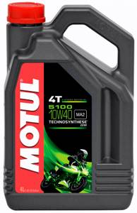 MOTUL 5100 4T (MA2) 10w40 4л (масло моторное) полусинтетика для 4-тактной мототехники